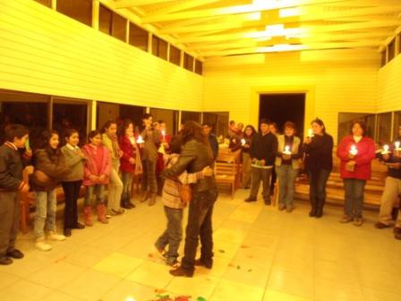 Celebración del Perdón/ Brayan y su mamá Marisol...Rompiendo con sus pecados!